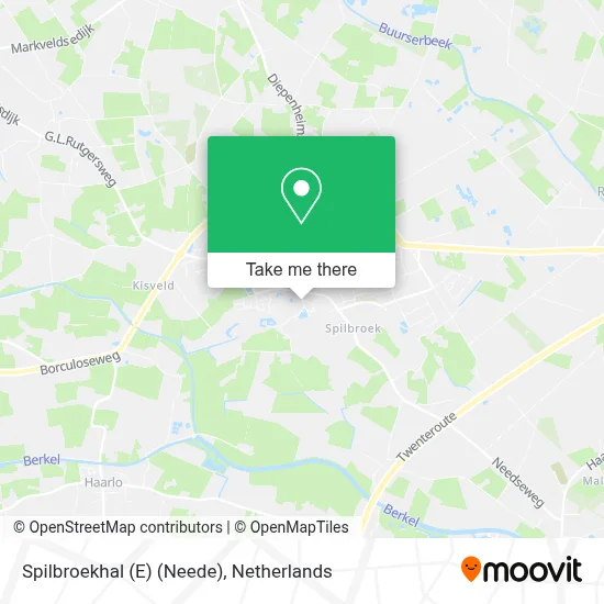 Spilbroekhal  (E) (Neede) map