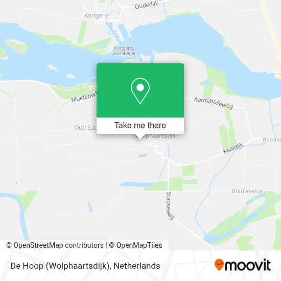 De Hoop (Wolphaartsdijk) map