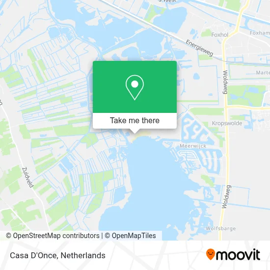Casa D'Once map