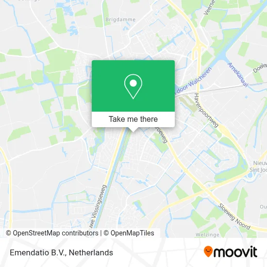 Emendatio B.V. map