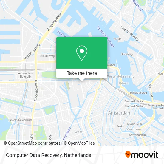 Computer Data Recovery Karte
