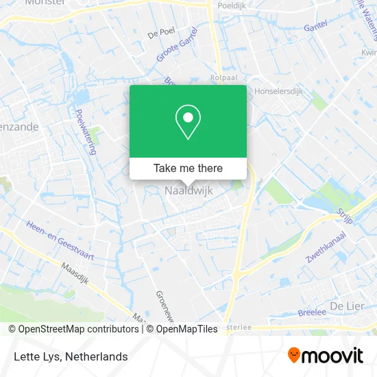Lette Lys map