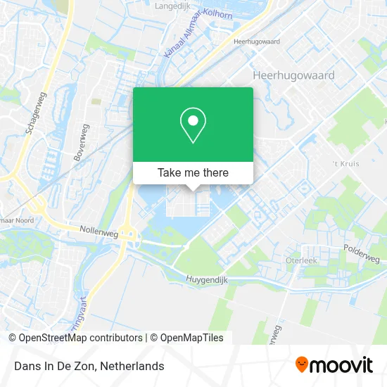 Dans In De Zon map
