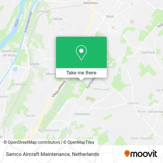 Samco Aircraft Maintenance Karte