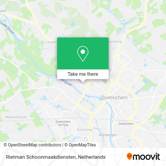 Rietman Schoonmaakdiensten map