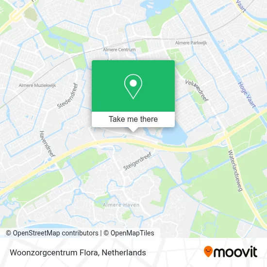Woonzorgcentrum Flora map