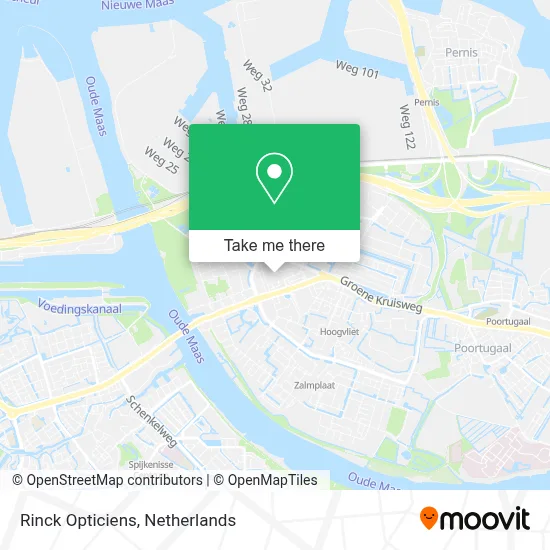 Rinck Opticiens map
