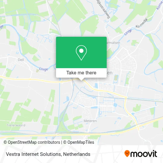 Vextra Internet Solutions map