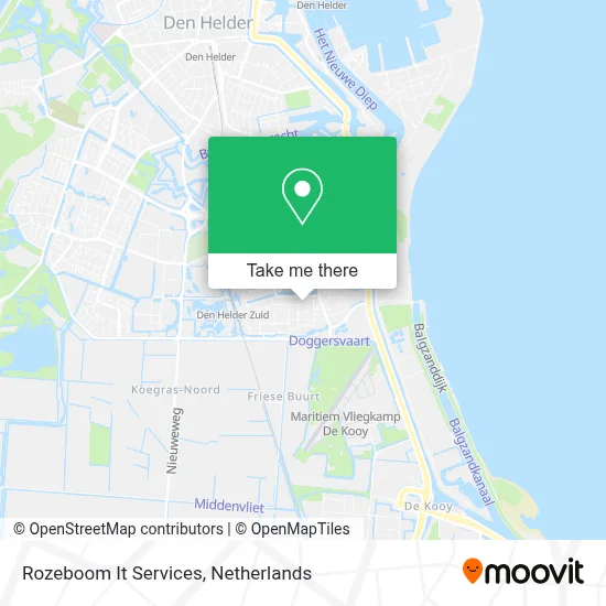 Rozeboom It Services map