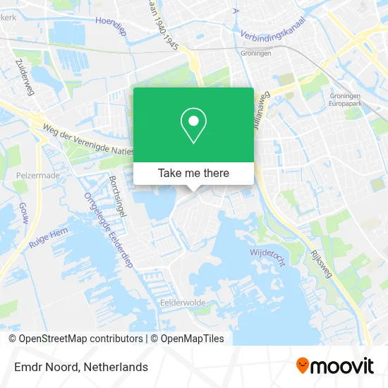 Emdr Noord map