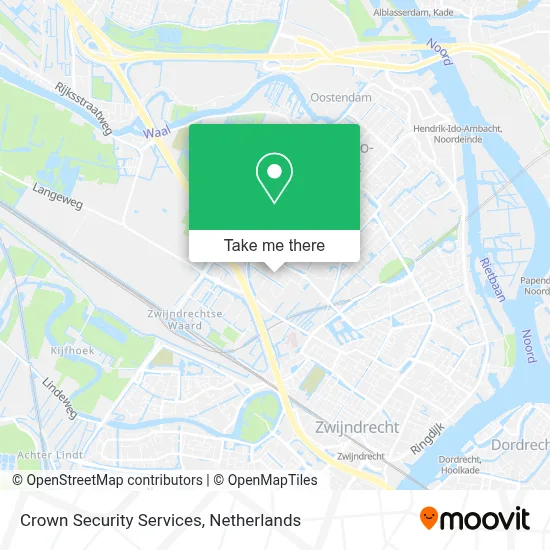 Crown Security Services map