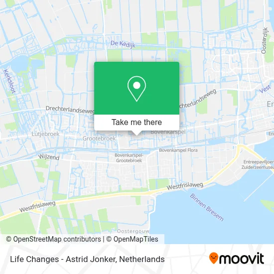 Life Changes - Astrid Jonker map