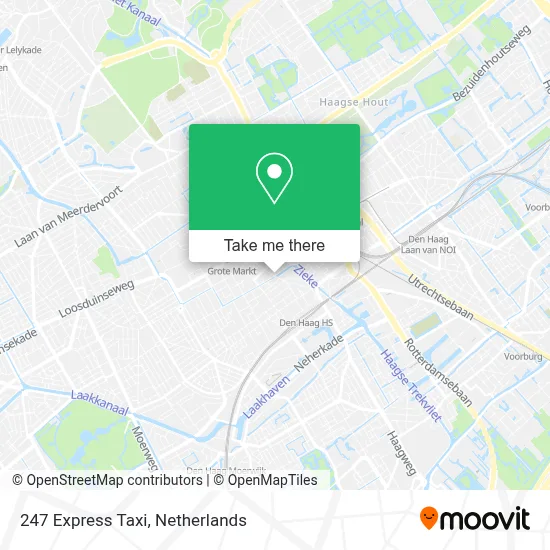 247 Express Taxi Karte