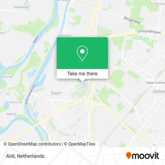 Aldi map