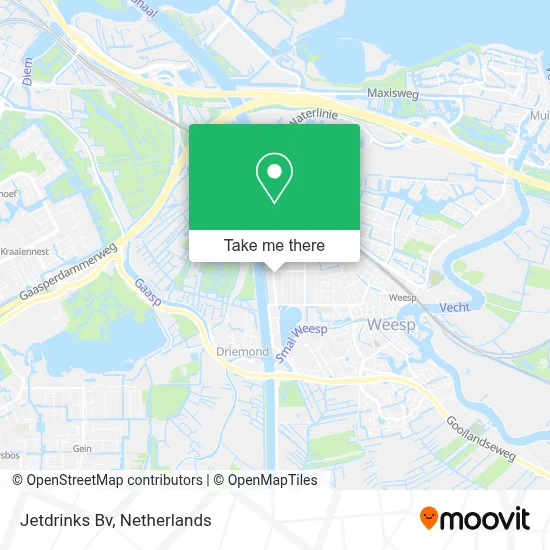 Jetdrinks Bv map