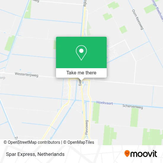 Spar Express map
