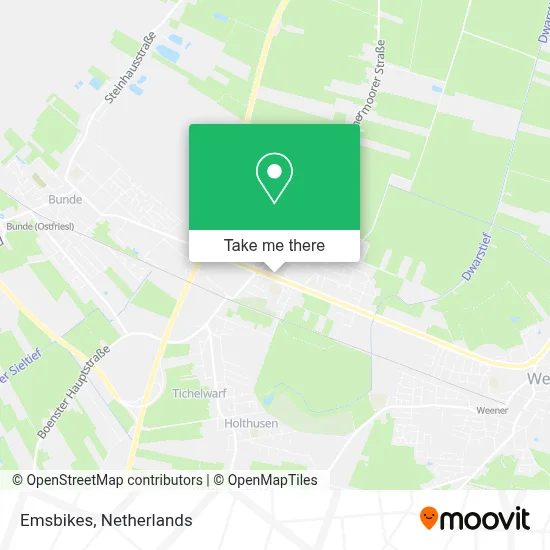 Emsbikes Karte