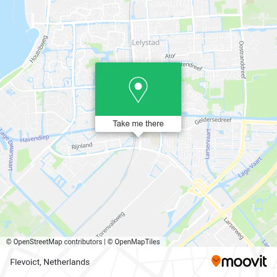 Flevoict map
