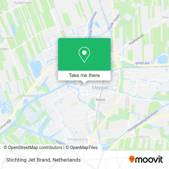 Stichting Jet Brand map