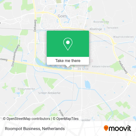 Roompot Business map