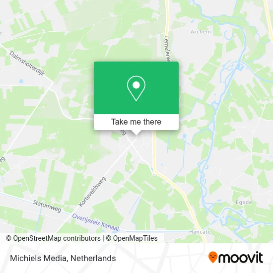 Michiels Media map