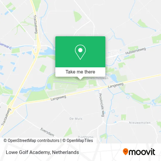 Lowe Golf Academy map