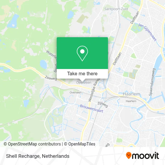 Shell Recharge map