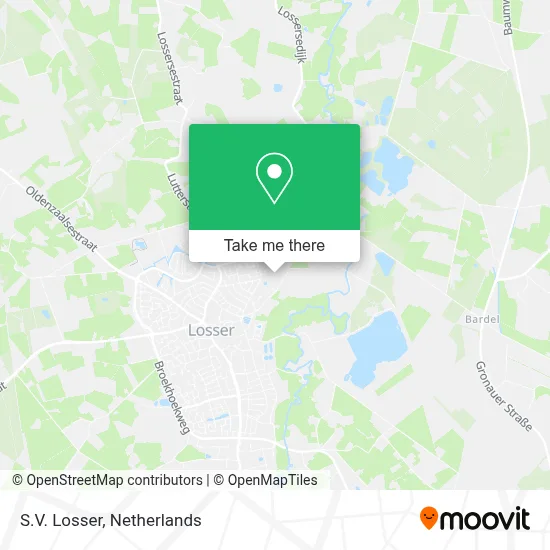 S.V. Losser map