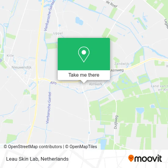 Leau Skin Lab map