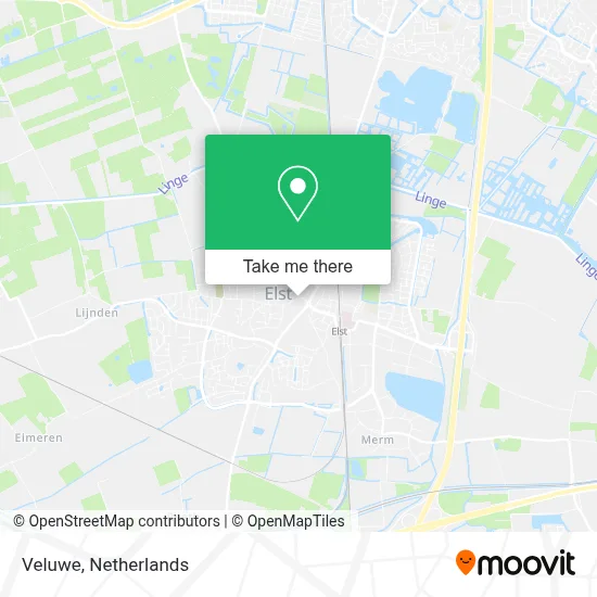 Veluwe map