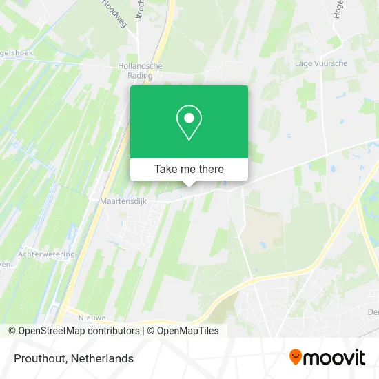 Prouthout map