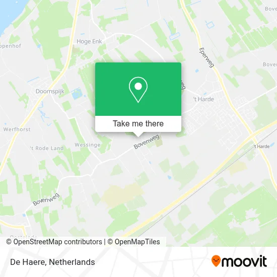De Haere map