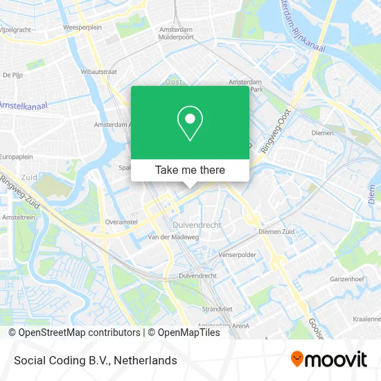 Social Coding B.V. map