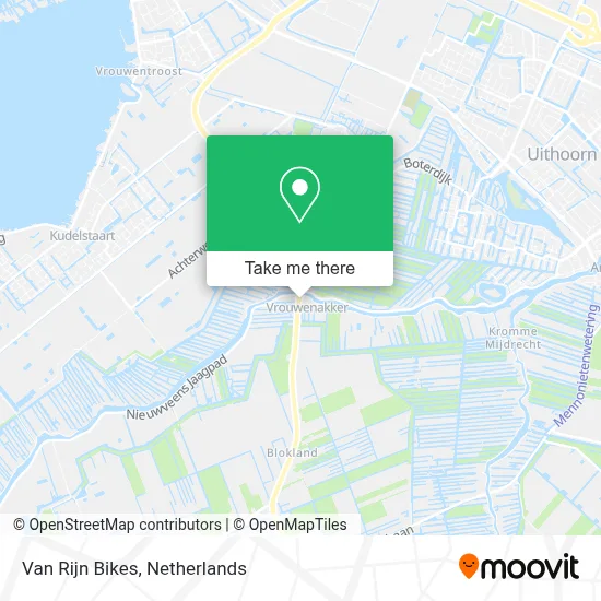 Van Rijn Bikes map