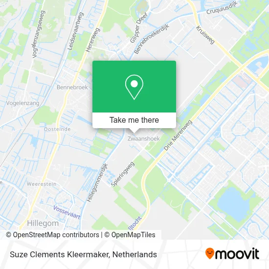Suze Clements Kleermaker map