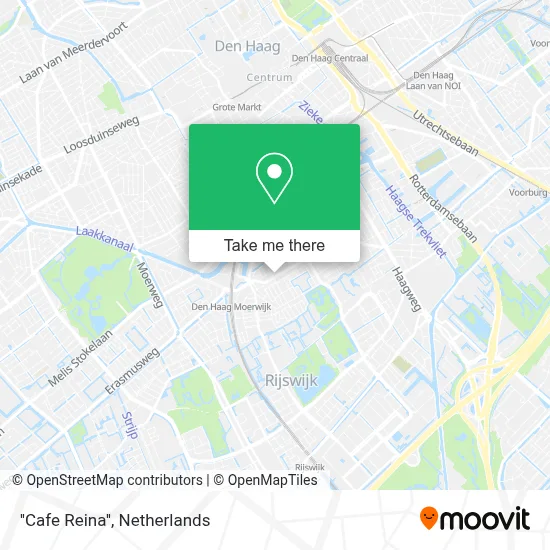 ''Cafe Reina'' map