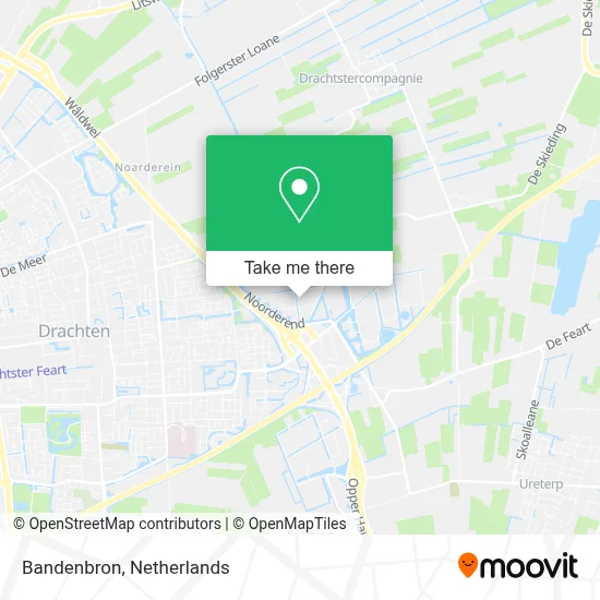 Bandenbron map
