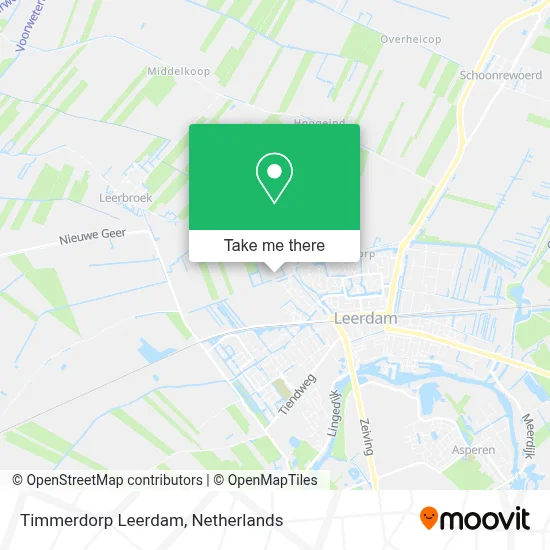 Timmerdorp Leerdam map