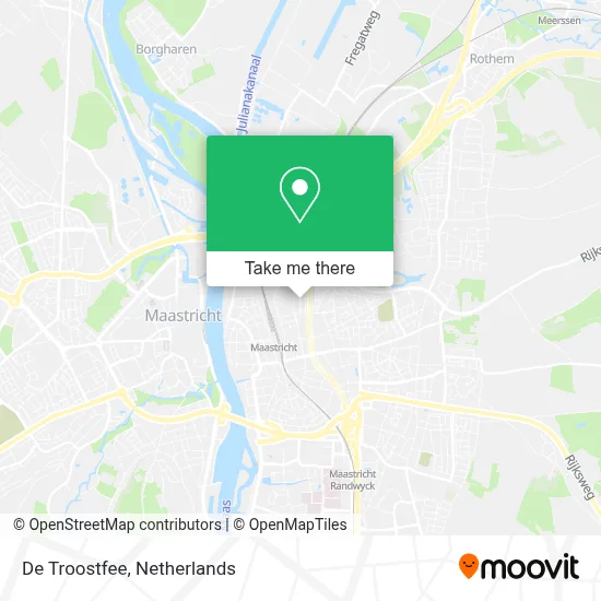De Troostfee map