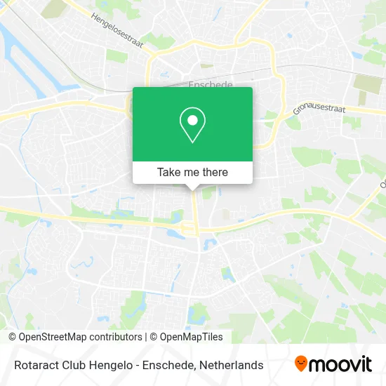 Rotaract Club Hengelo - Enschede map
