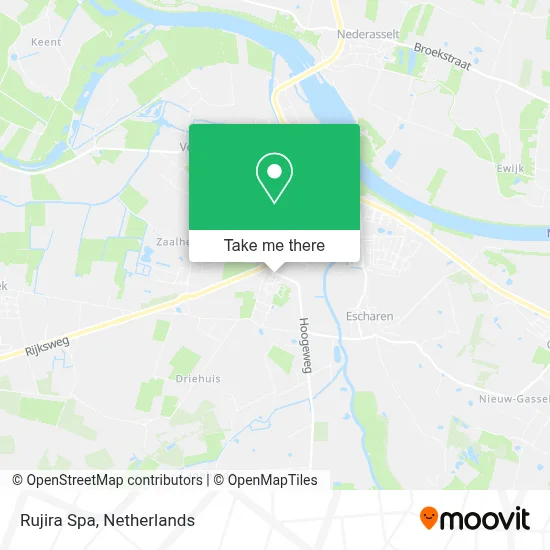 Rujira Spa map