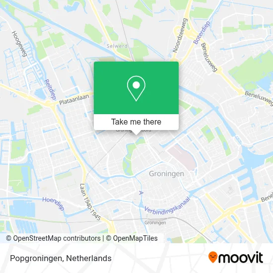 Popgroningen map