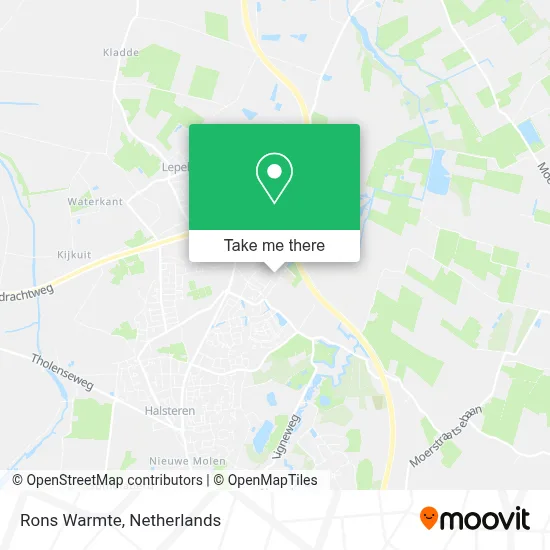 Rons Warmte map