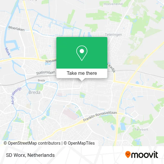 Sd Worx map