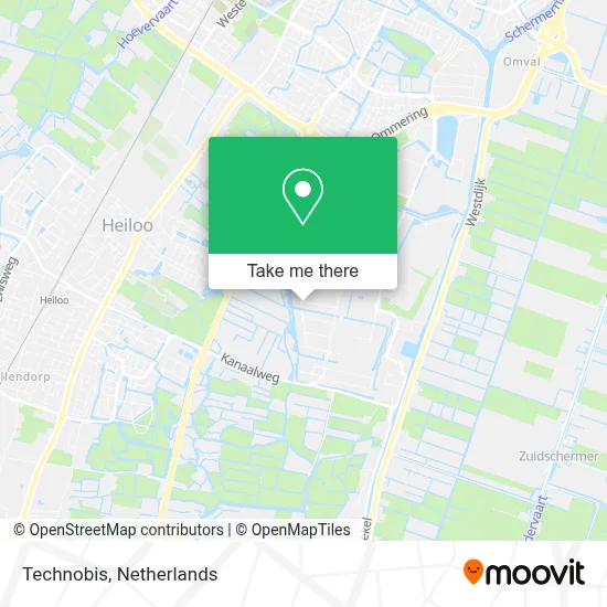 Technobis map