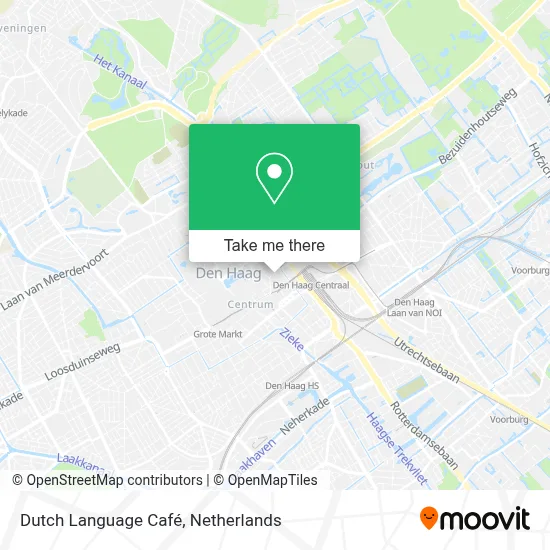 Dutch Language Café map