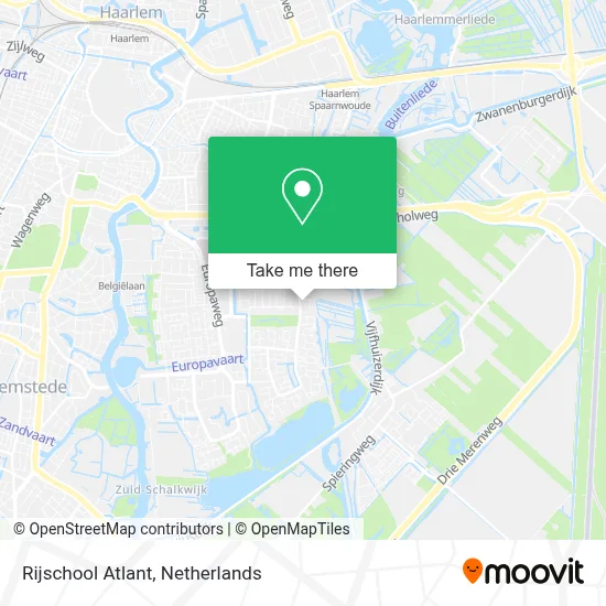 Rijschool Atlant map