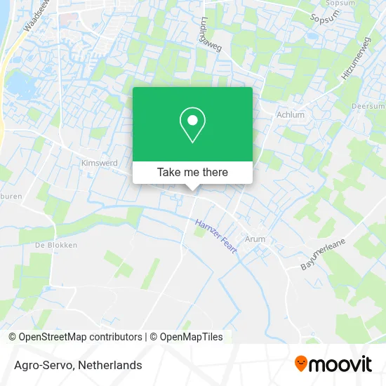 Agro-Servo map