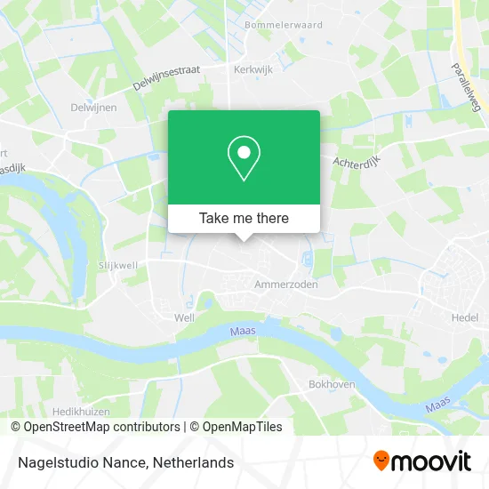 Nagelstudio Nance map