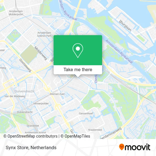 Synx Store map